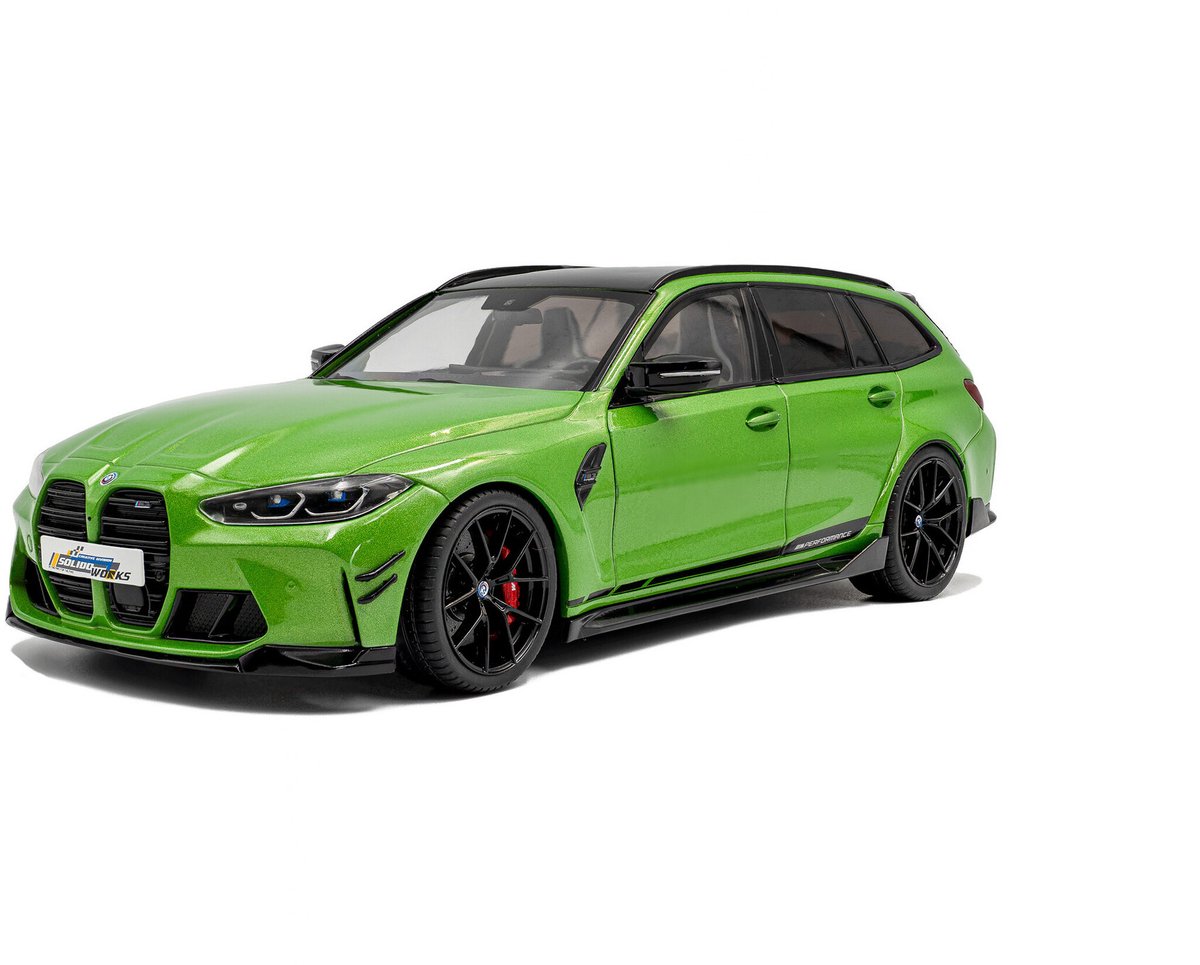 BMW M3 (G81) Competition M XDrive Touring 2024 grün metallic 1:18 Solido
