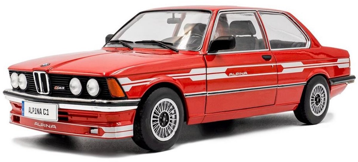 BMW Alpina C1 23 Baujahr 1980 rot 1:18 Solido