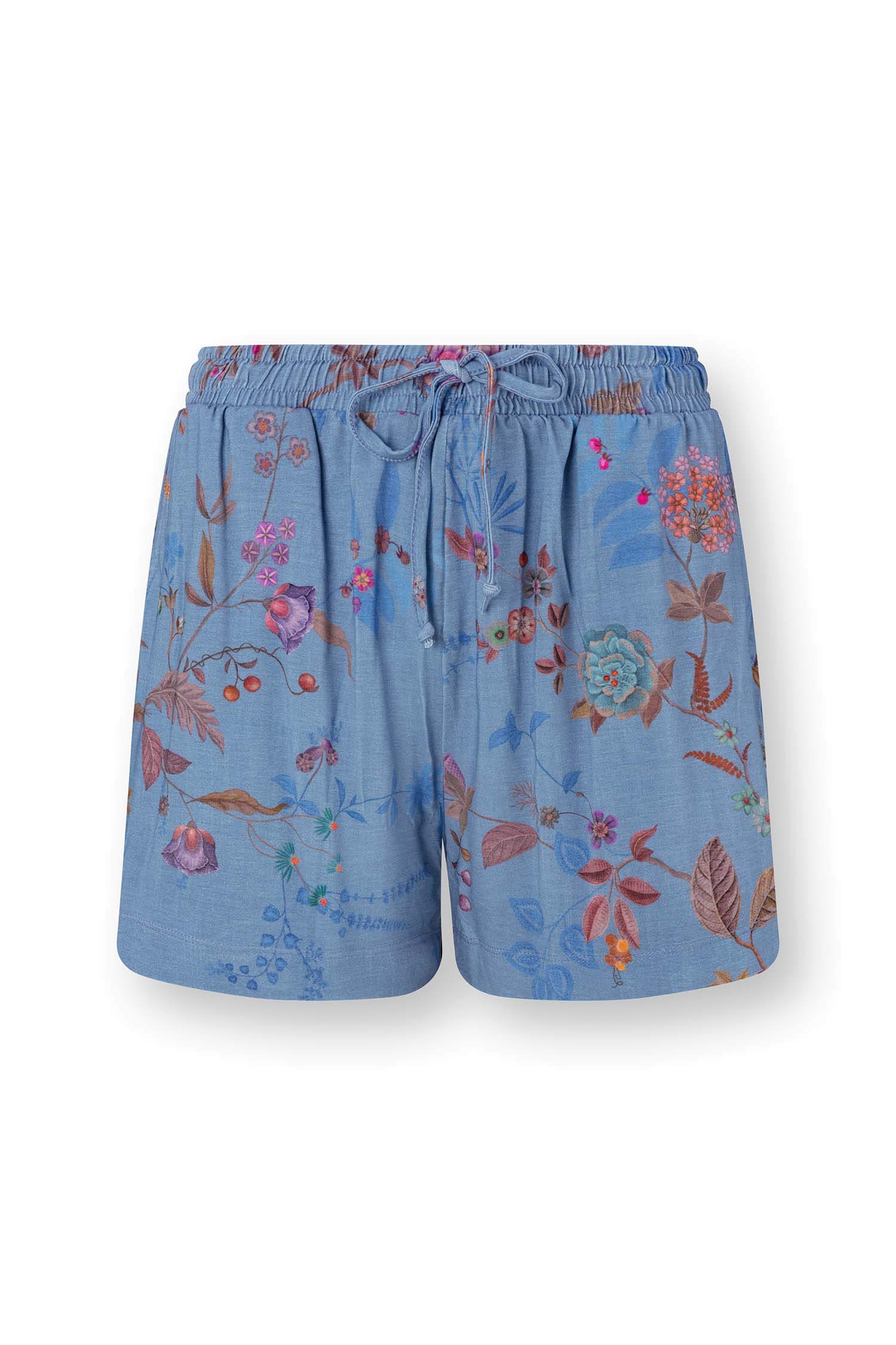 Pip Studio Bob Kurze Hose Bodhi Flower Blau XL - Offizieller Webshop