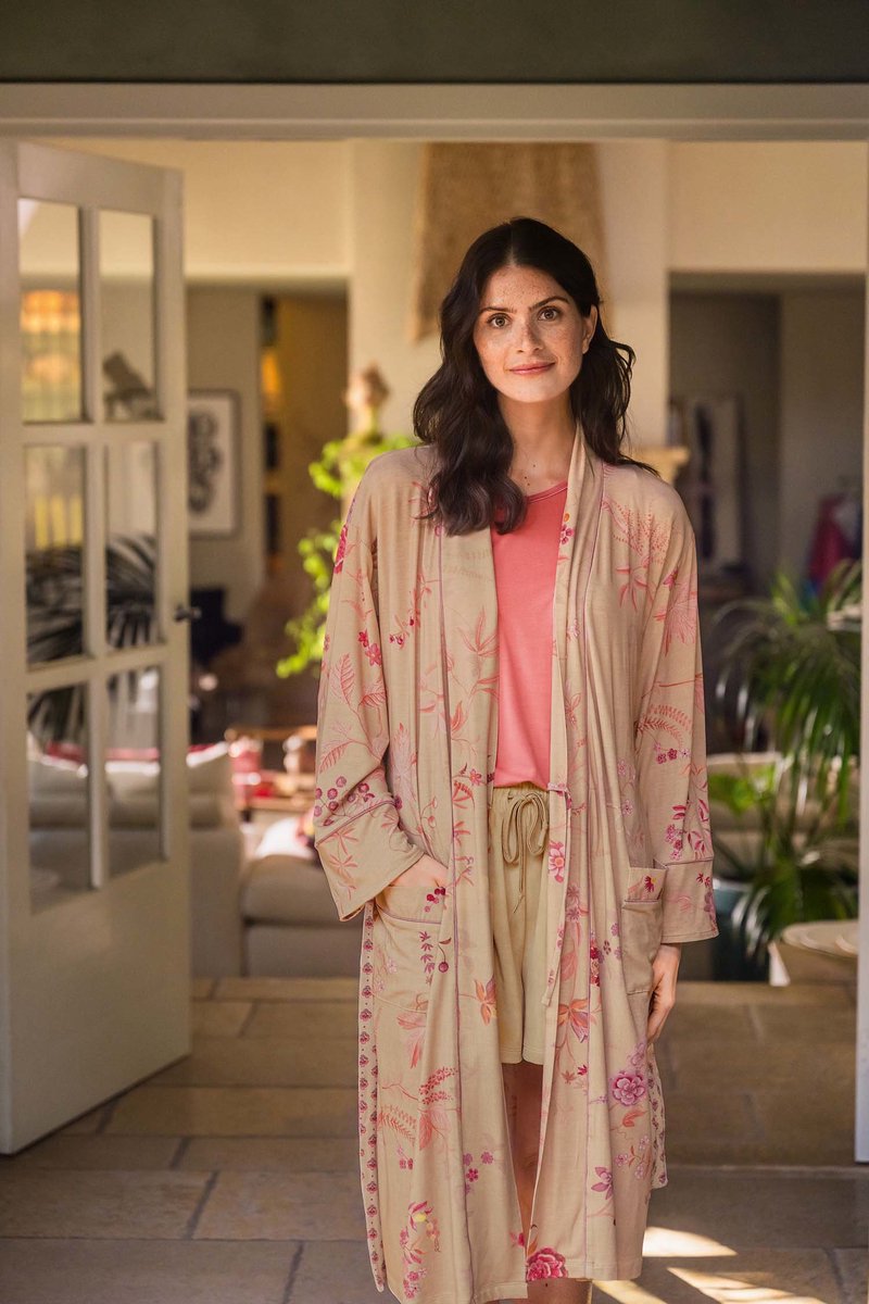 Pip Studio Nisha Kimono Marigold Rosa M - Offizieller Webshop