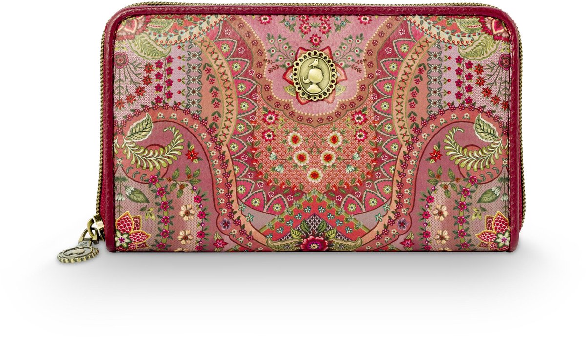 Pip Studio Geldbörse Willow Jabali Rot - Offizieller Webshop
