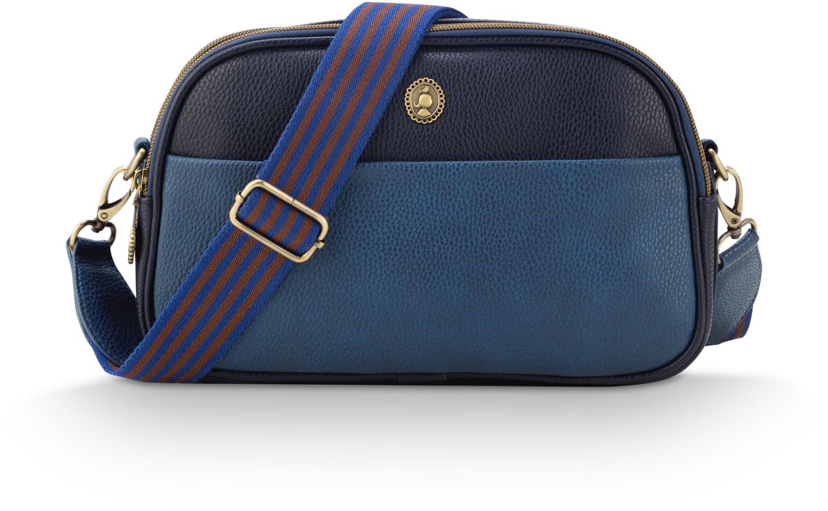 Pip Studio Schultertasche Frida Mittelgroß Blau - Offizieller Webshop