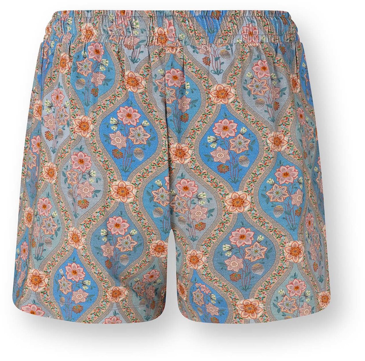 Pip Studio Bob Kurze Hose Ornamento Blau XXL - Offizieller Webshop