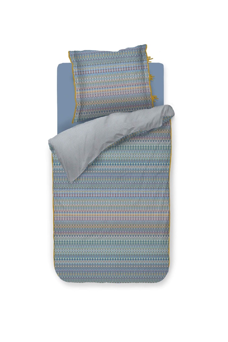 Pip Studio Bettbezugsset Ashanti Blau 135x200cm - Offizieller Webshop