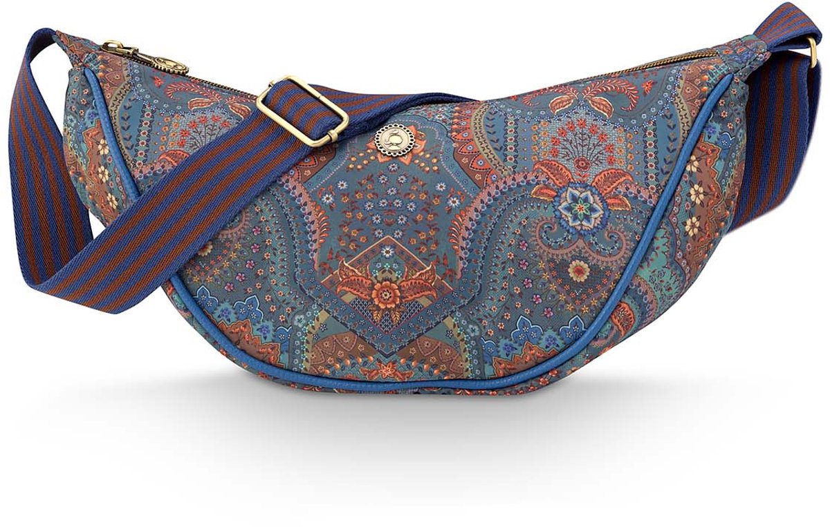 Pip Studio Schultertasche Freya Jabali Blau - Offizieller Webshop