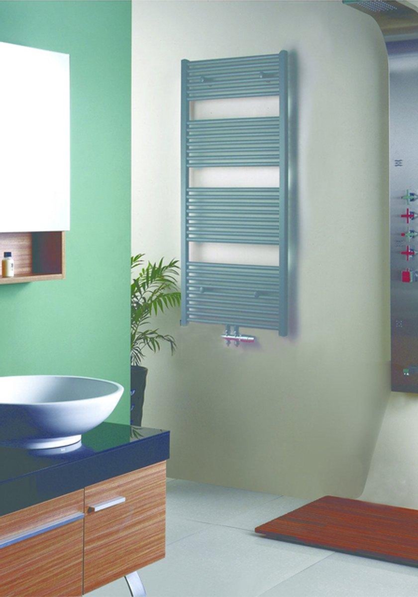 Beaux Rennes Designheizkörper 60x180 cm Grau Metallic