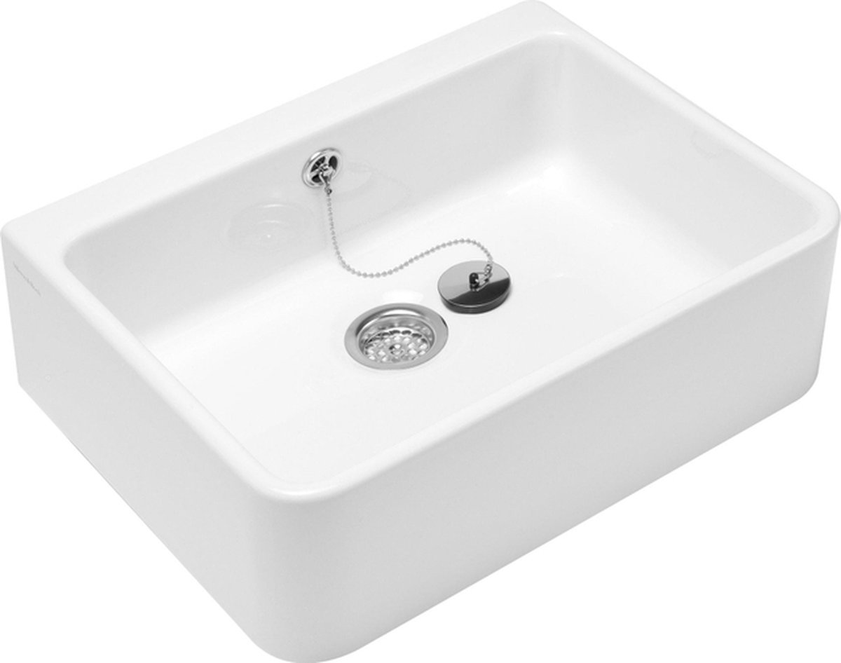 Villeroy & Boch O.Novo Küchenspüle 60x50cm Weiß