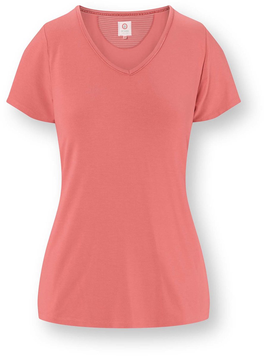 Pip Studio Toy Top Kurze Ärmeln Solid Rosa XXL - Offizieller Webshop