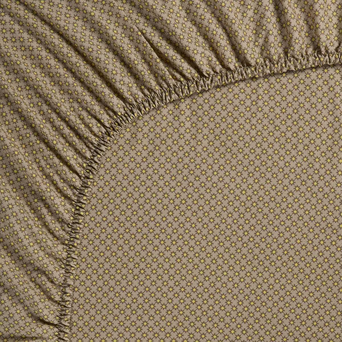 Pip Studio Spannbettlaken Twinkle Star Gelb/Khaki 160x200cm - Offizieller Webshop