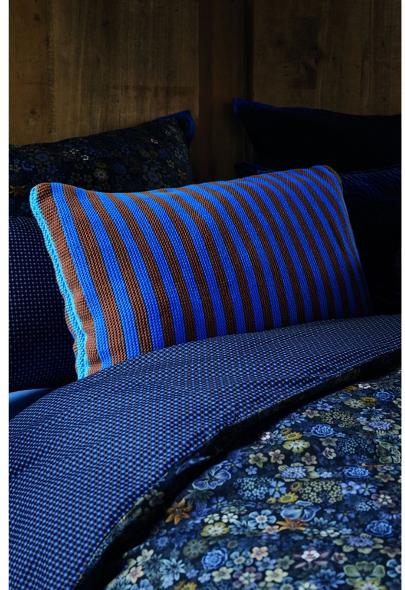 Pip Studio Zierkissen Bonsoir Stripe Blau - Offizieller Webshop