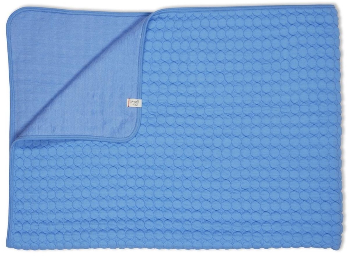 Pip Studio Plaid Fill in the dots Blau 260x260cm - Offizieller Webshop
