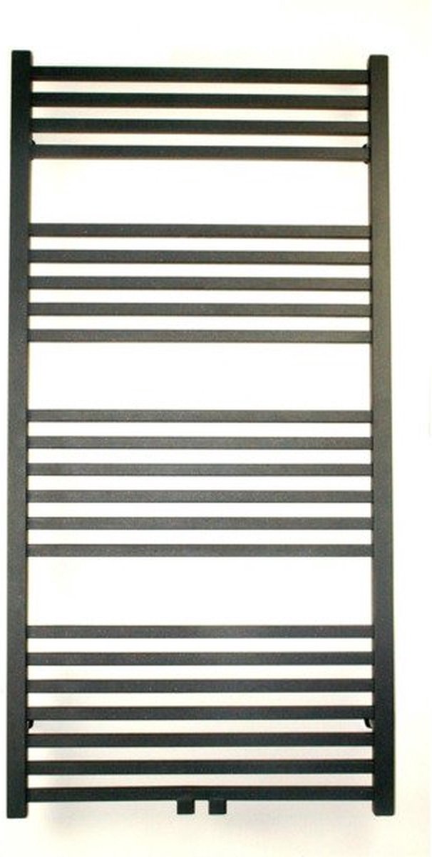 Beaux Rodez Designheizkörper 60x120 cm Grau Metallic