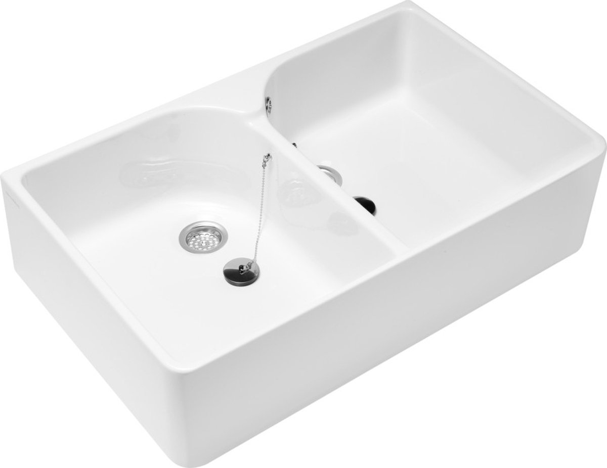 Villeroy & Boch O.Novo Waschbecken Keramik 80x50 cm Weiß Alpin CeramicPlus