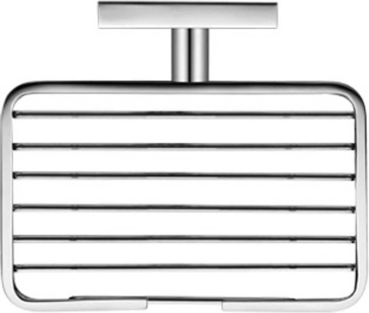 Duravit Karree Seifenhalter 14x12x87cm Chrom