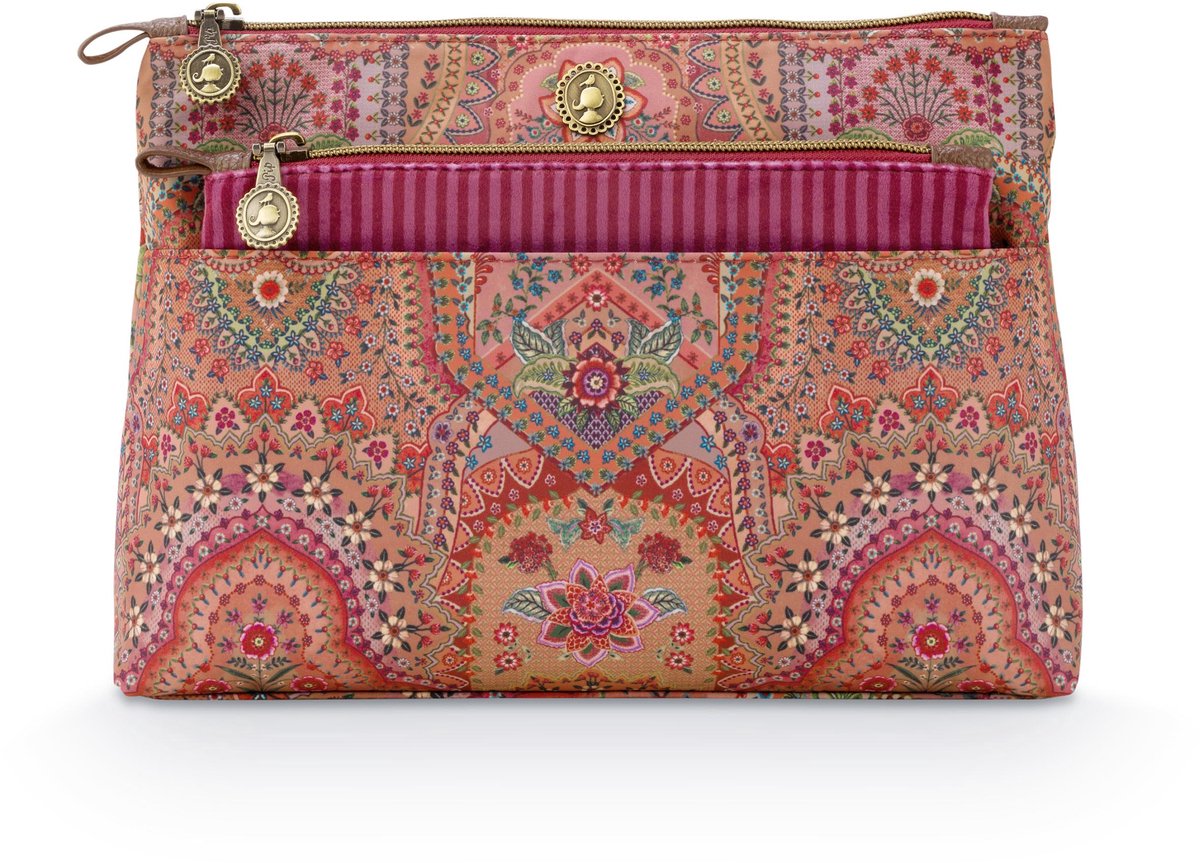 Pip Studio Necessaires Caryn Combi Jabali Rot - Offizieller Webshop