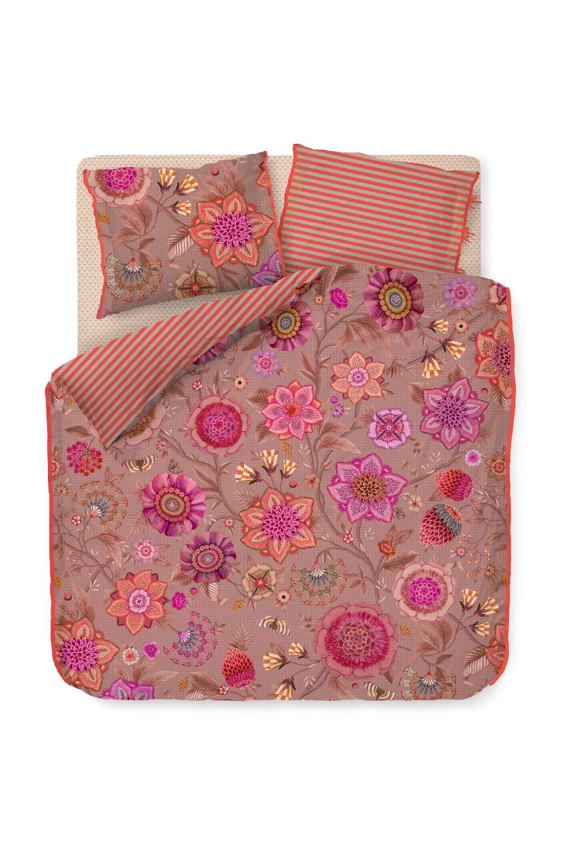 Pip Studio Bettbezug Viva la Vida Rosa 155x220 - Offizieller Webshop