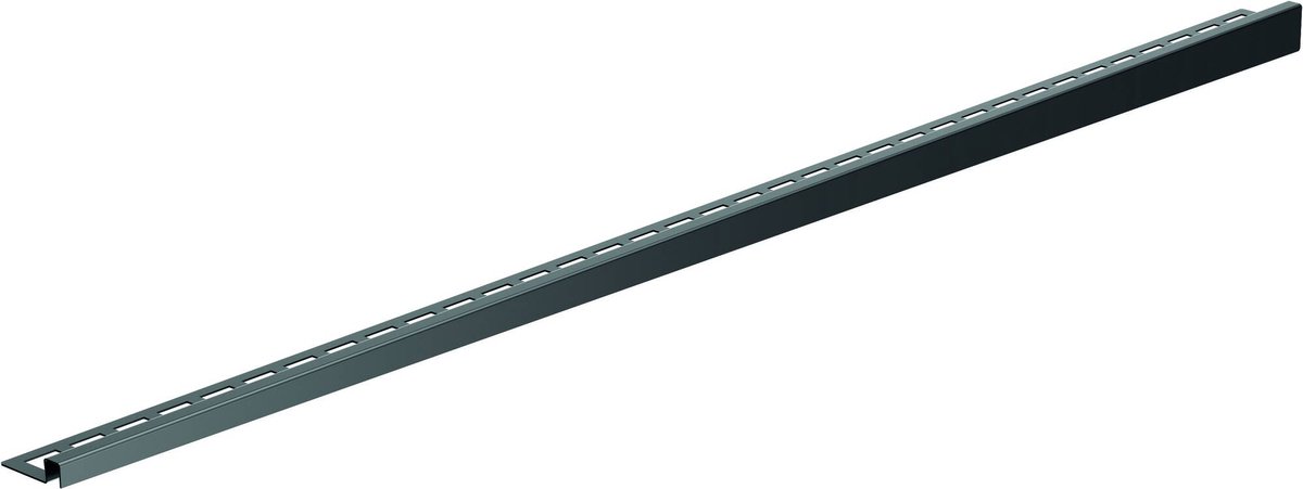 Aco ShowerStep Profil Rechts 149x4,5x1,3 cm Signal Schwarz