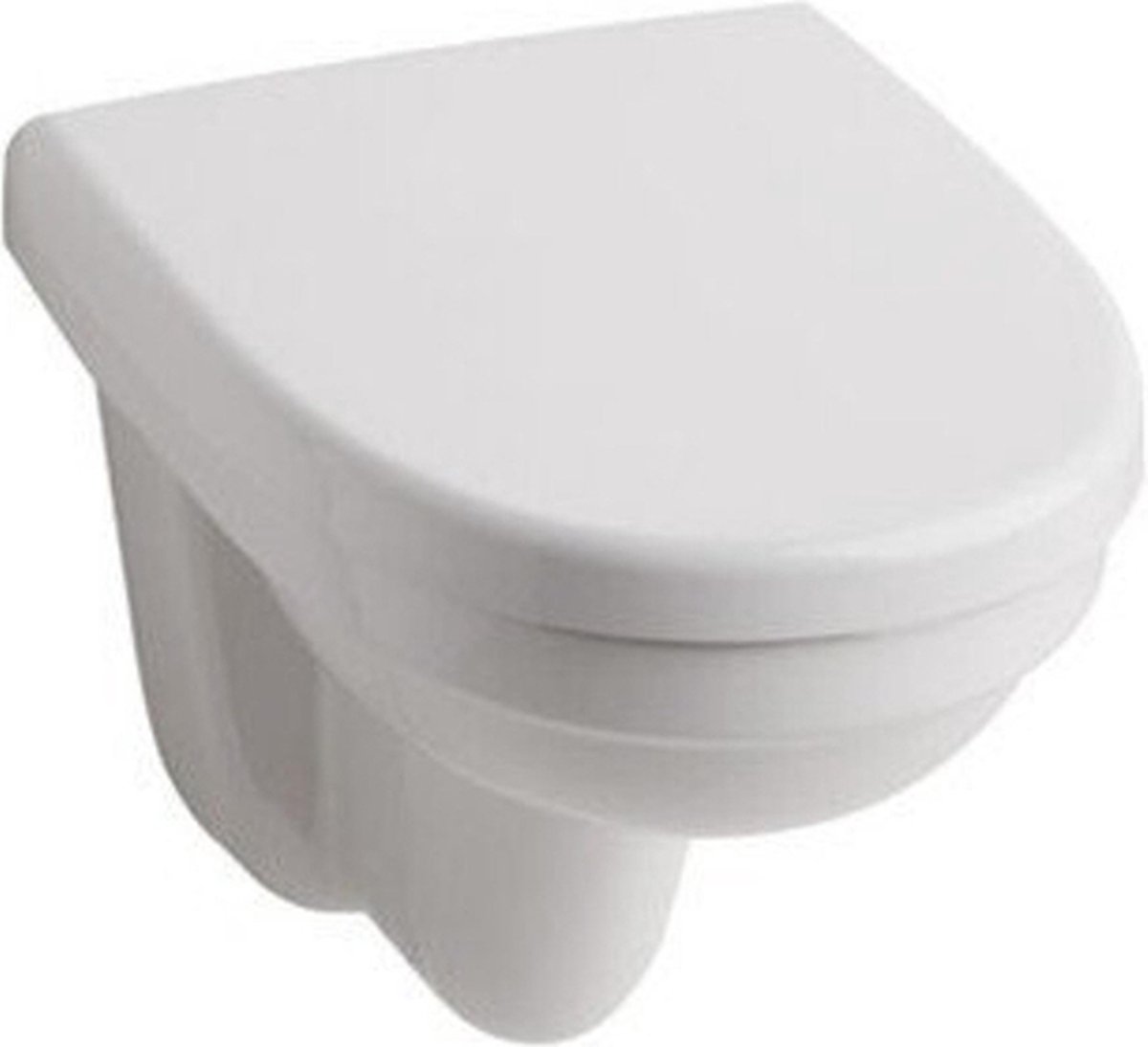 Geberit 300 Basic Wand-WC verkürzt 35,5x48,5x40 cm Weiß