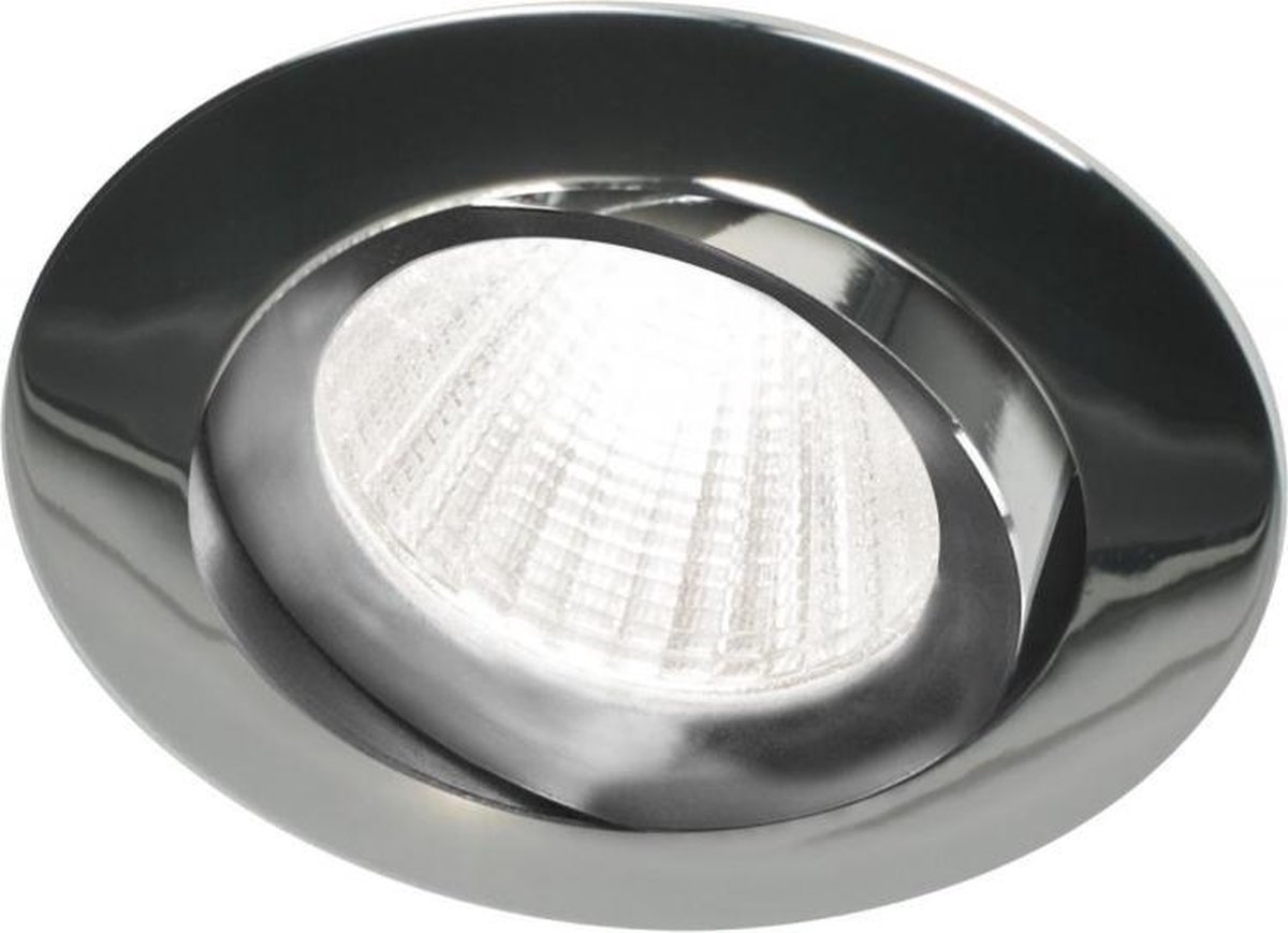 Beaux Lumiere LED-Einbaustrahler 5W mit Trafo Chrom