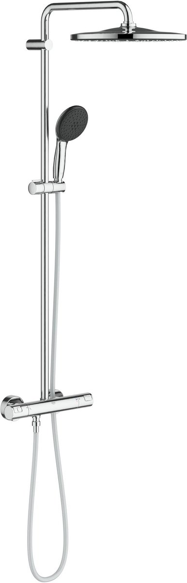 Grohe QuickFix Vitalio Start 310 Regendusche Set mit 3 Strahlarten Ø31cm Chrom