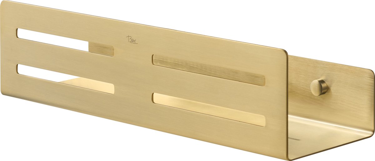 Ben Kurv Ablage 30x9,6x8cm Gebürstet Messing