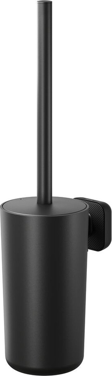 Tiger Carv Toilettenbürstengarnitur 8,8 x 12,1 x 39,1 cm Schwarz