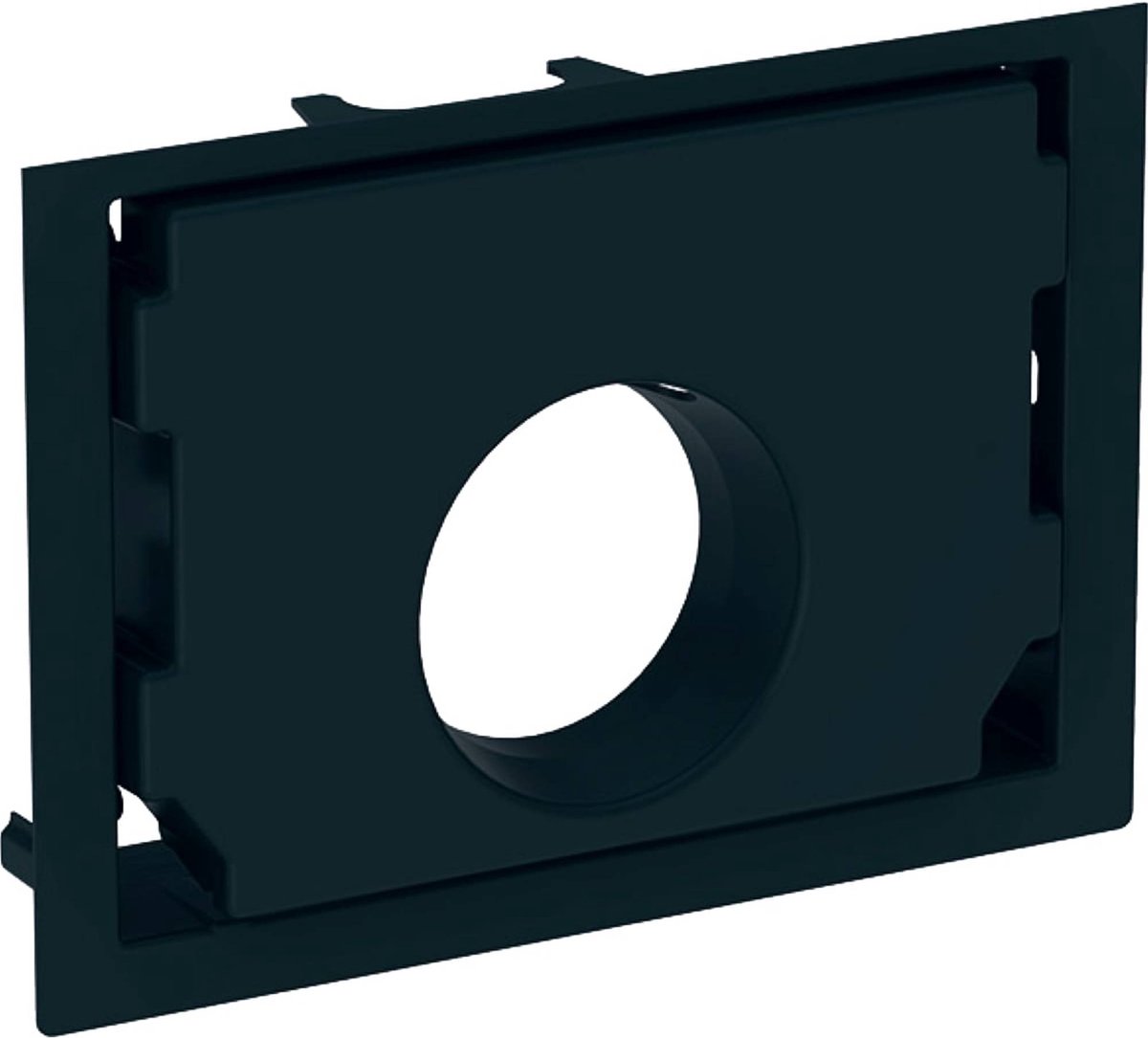 Geberit One Ausbauset Waschbecken 37x26 cm Schwarz