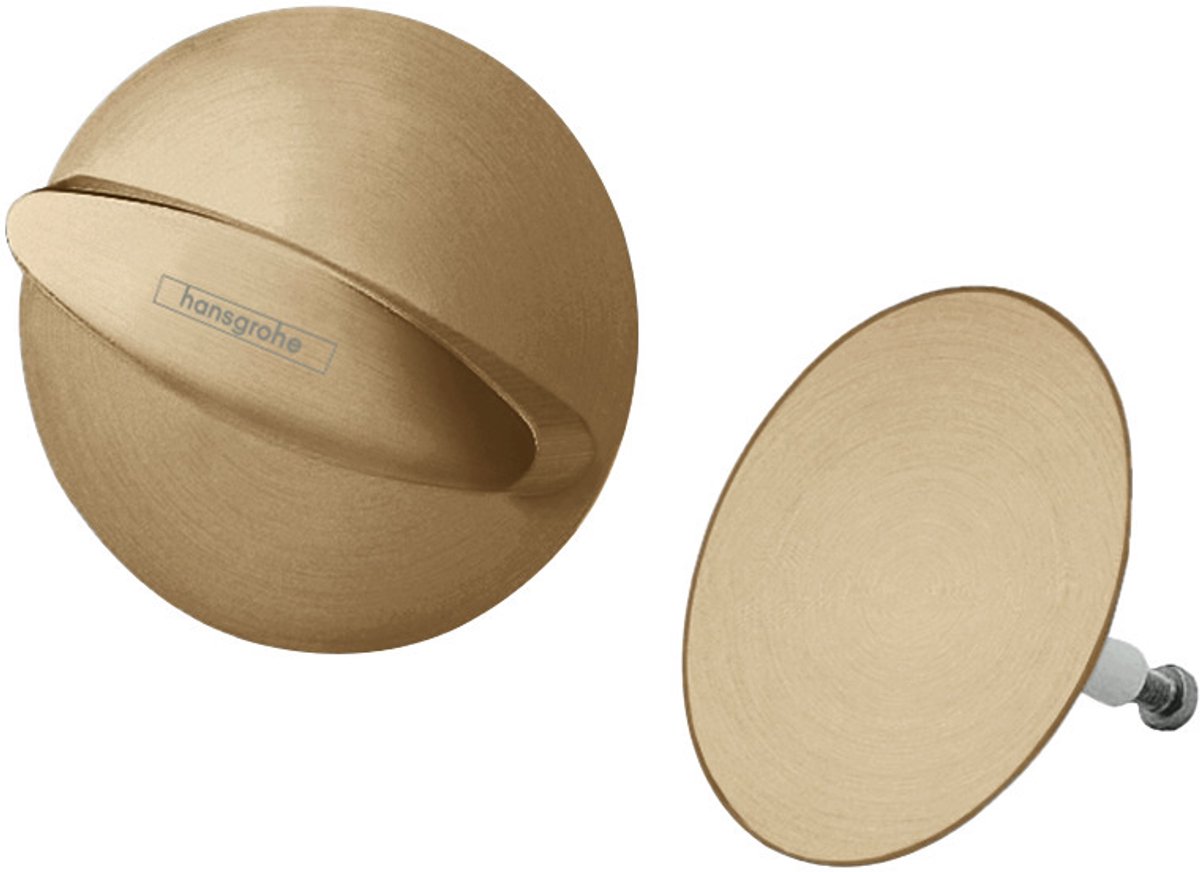 Hansgrohe Flexaplus Ablaufgarnitur für Bad Brushed Bronze