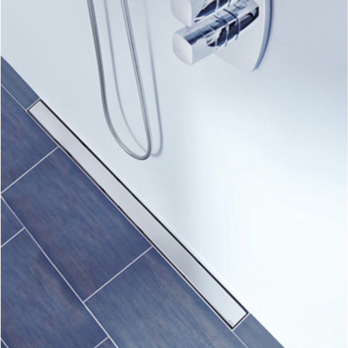 Aco Flexdrain E Duschrinne 88,7x8,7 cm Edelstahl