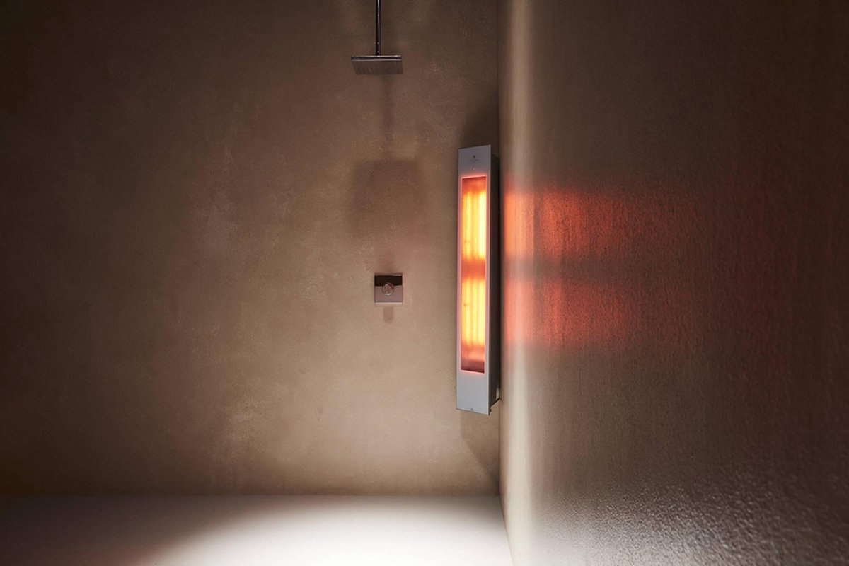 Sunshower Square Line Solo White