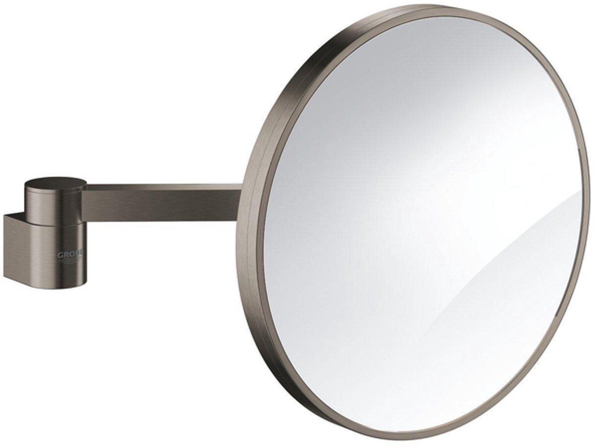 Grohe Selection Kosmetikspiegel Hard Graphite Gebürstet