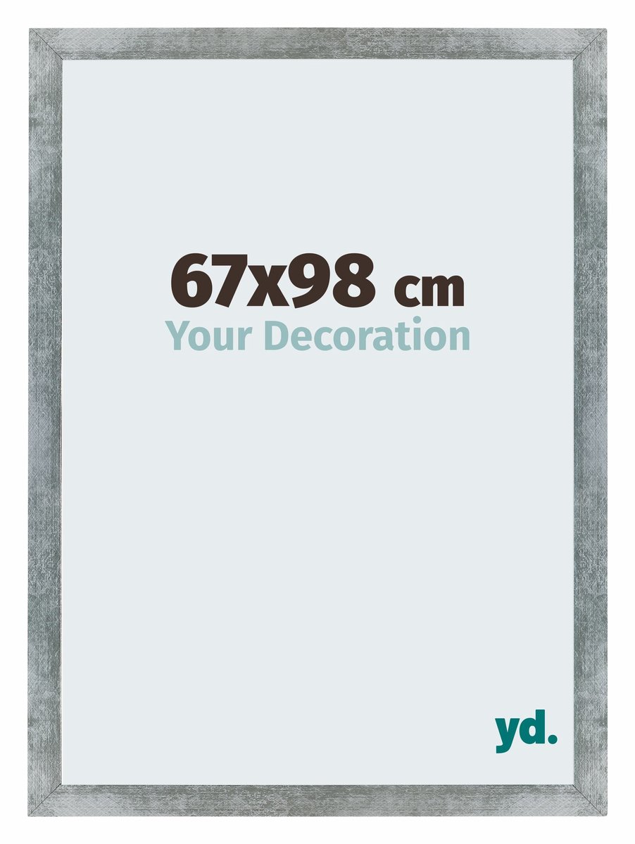Bilderrahmen 67x98 cm - Eisen Gewischt - MDF - Mura