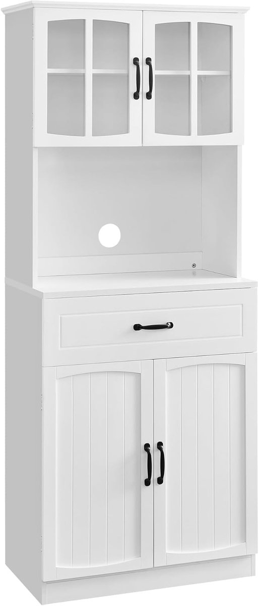 Küchenschrank mit verstellbaren Einlegeböden modern