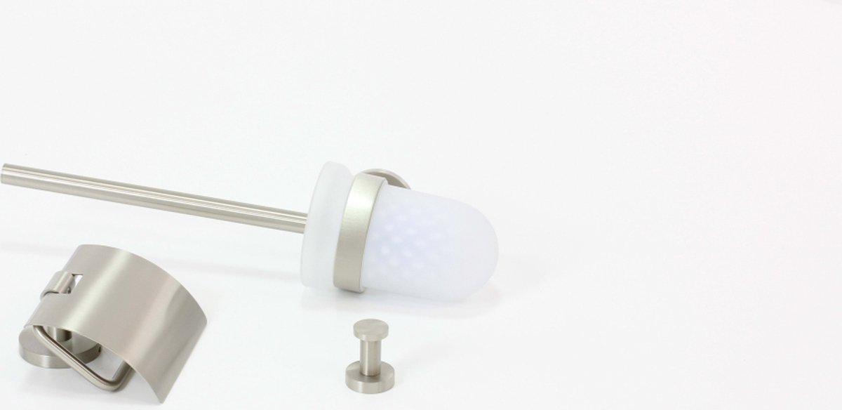 Beaux Dole Toilettenset 108-3Set Gebürstet Nickel