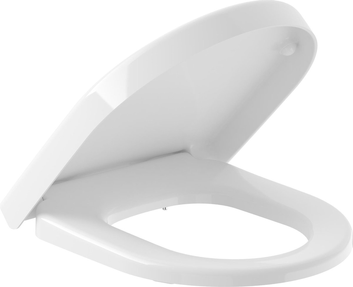 Villeroy & Boch Subway 2.0 WC-Sitz kompakt mit Softclose und Quickrelease Weiß alpin