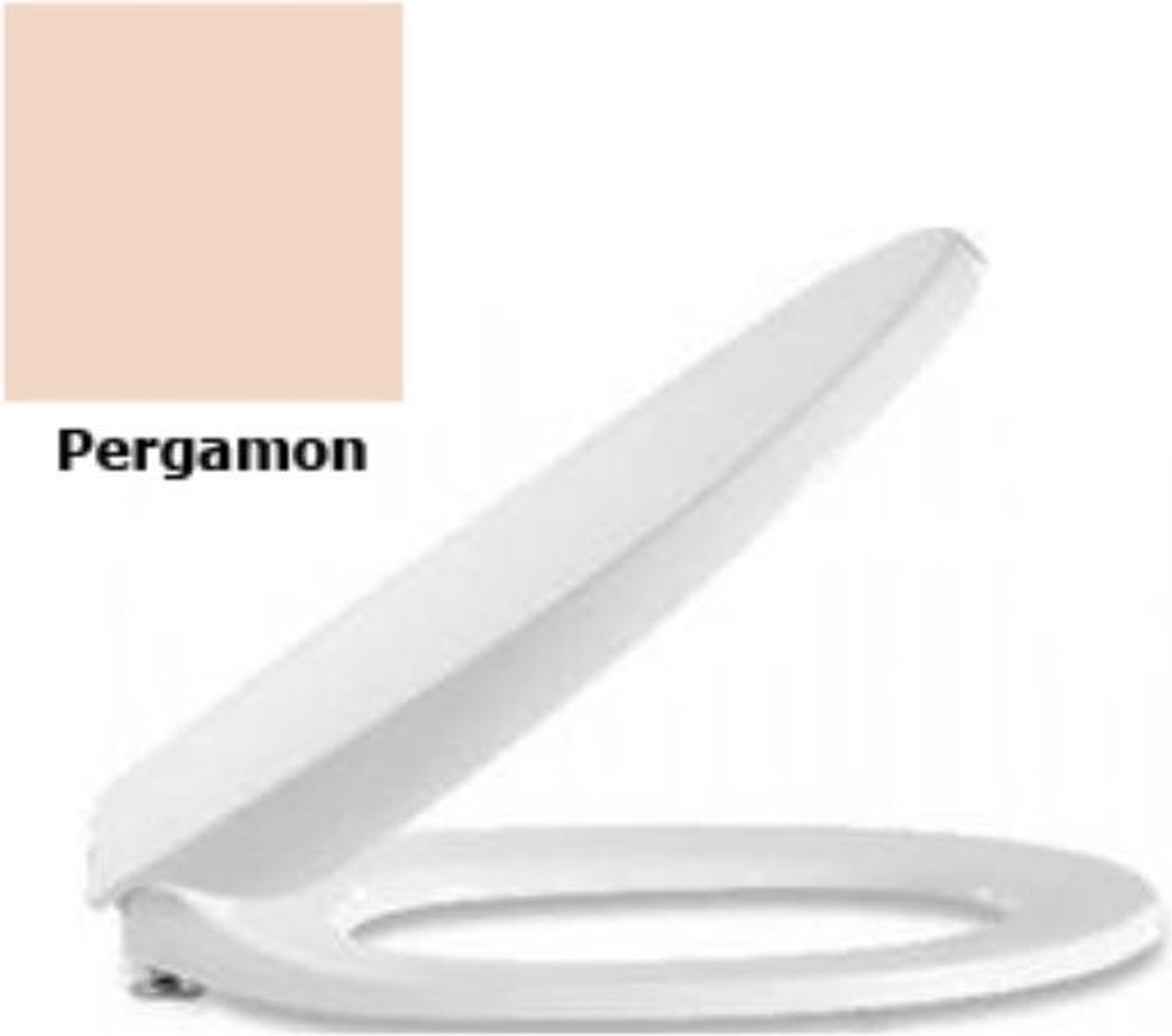 Pressalit Calmo WC-Sitz mit Deckel mit Softclosing Pergamon