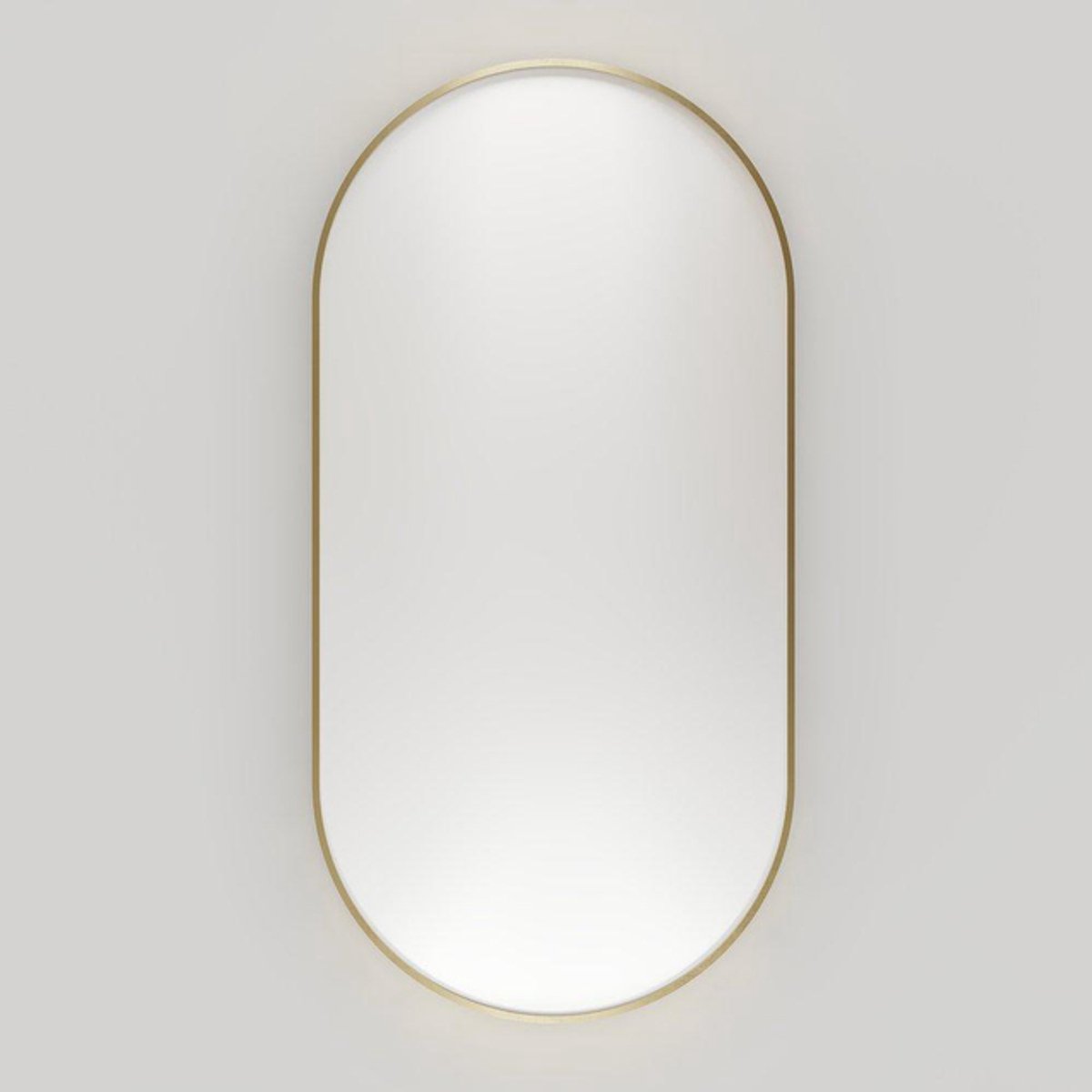 Haceka Deco Pill Spiegel 40x3x80 cm Gebürstetes Gold