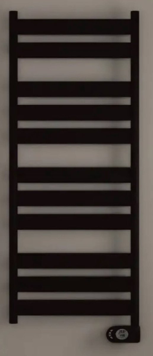 Zehnder Zeta E Heizkörper 50x127,4 cm Matt Schwarz