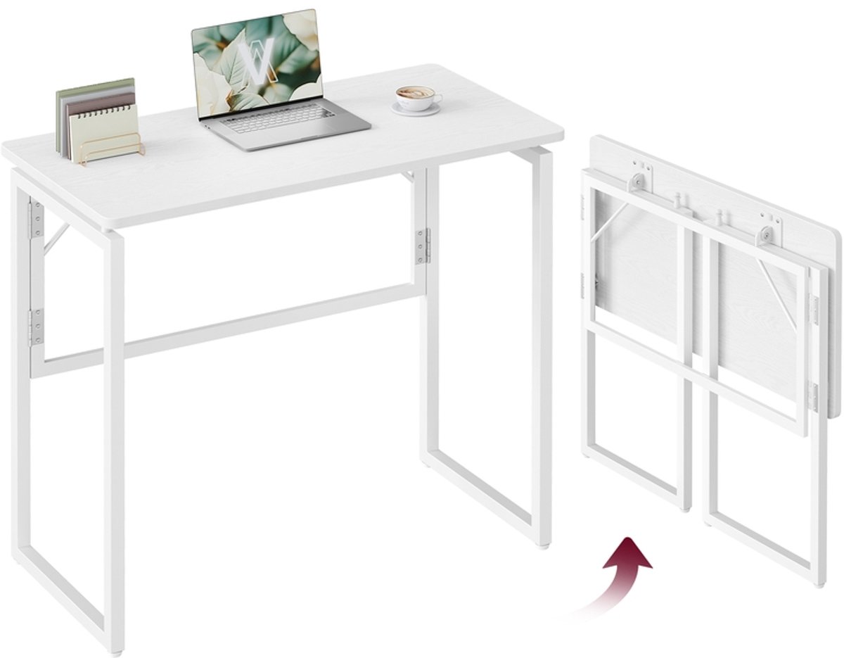 Kleiner klappbarer Schreibtisch für flexibles Homeoffice