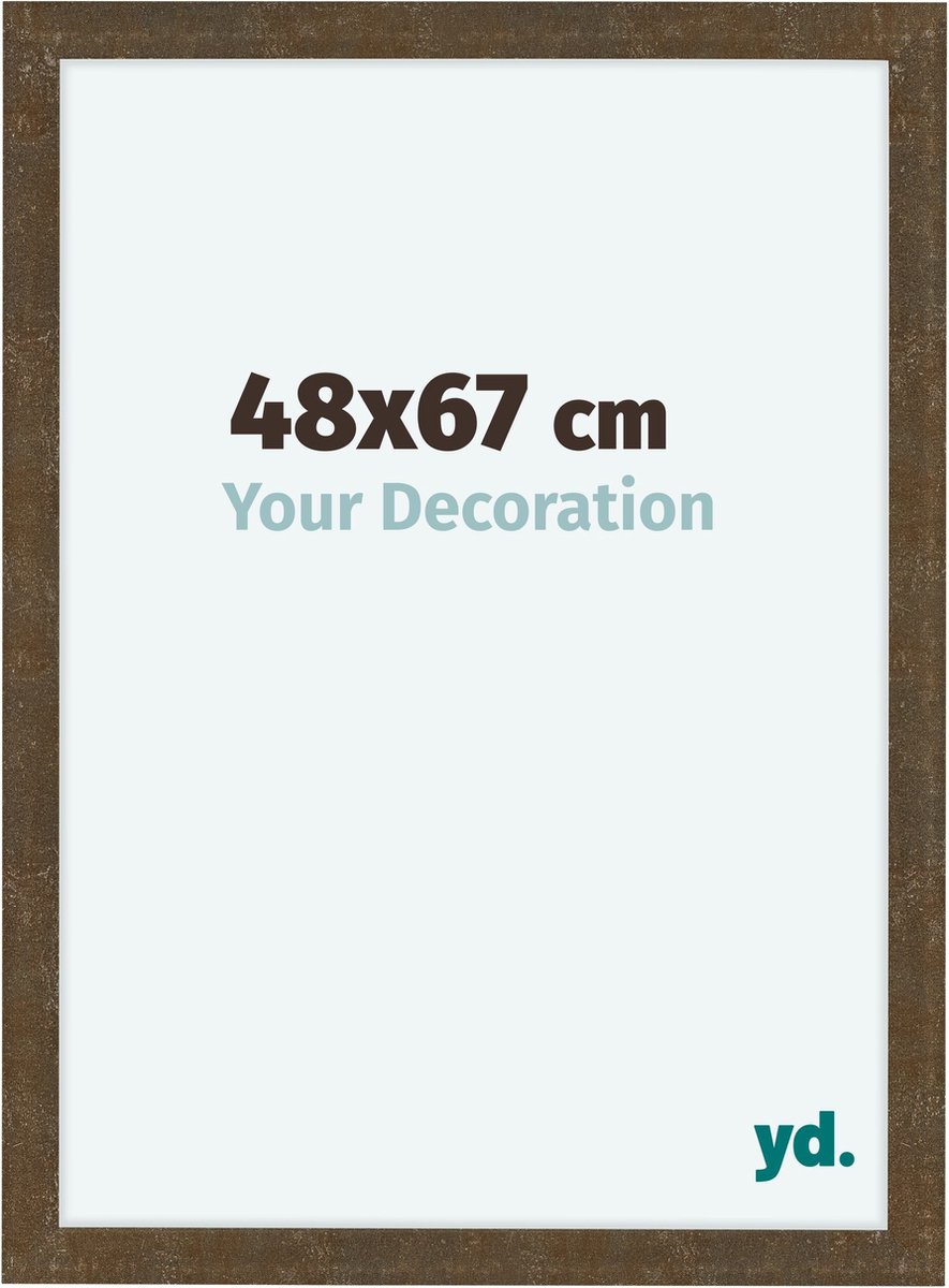 Bilderrahmen 48x67 cm - Gold Antik - MDF - Como