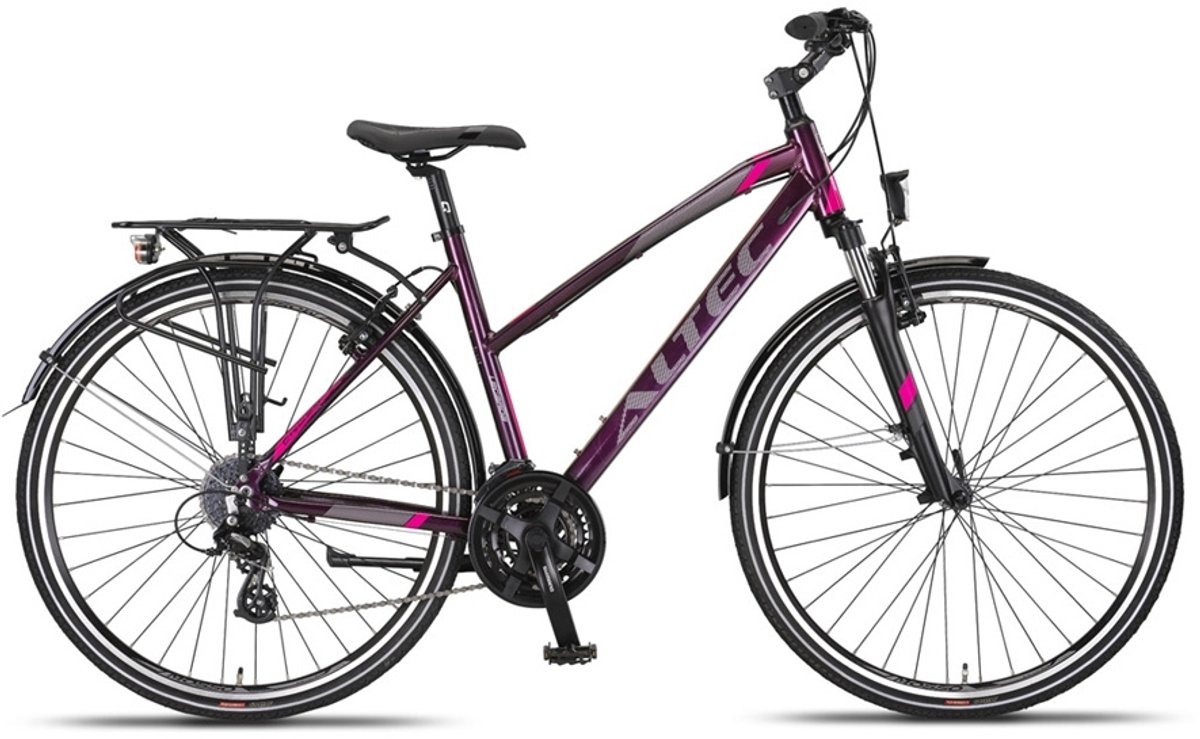 Altec Legarda 28 Zoll 49 cm Damen 24G Felgenbremse Violett