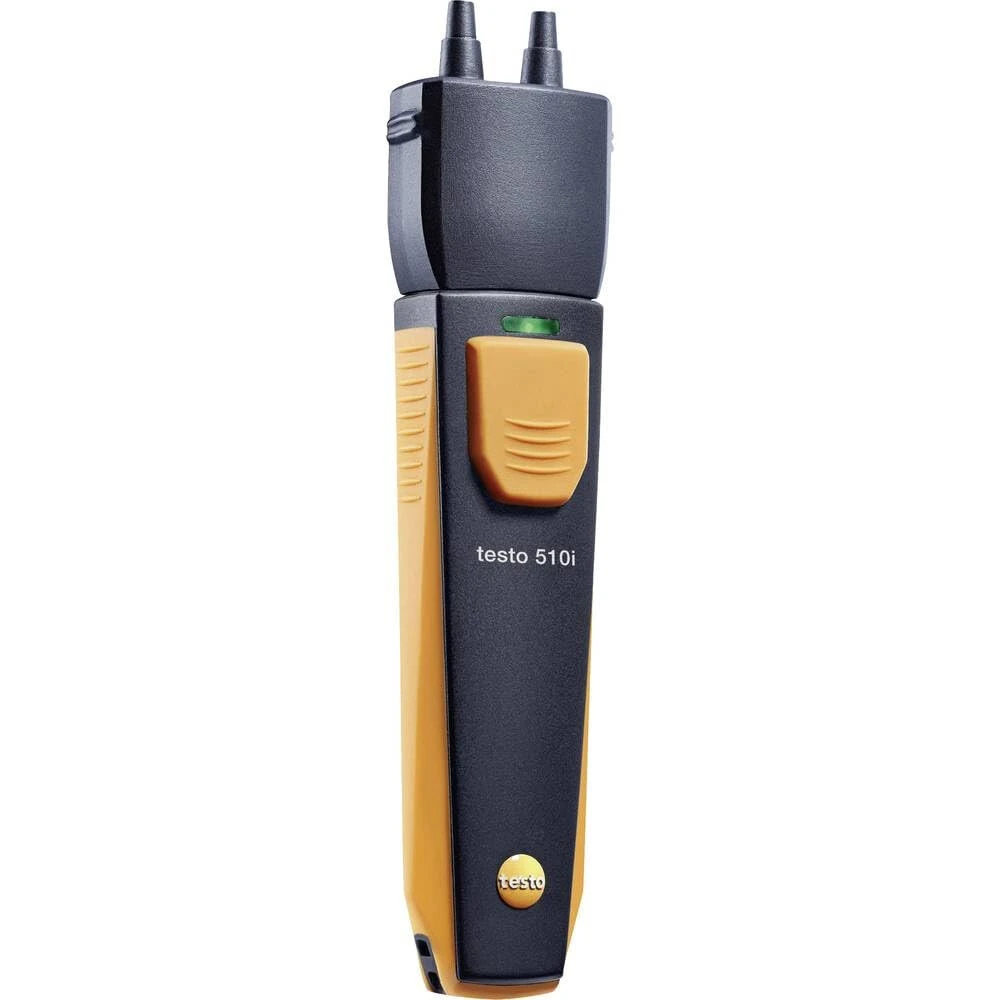 510i Smarter kabelloser Differenzdruckmanometer misst Luftstrom, statischen Druck, Volumenstrom, magnetischen Rücken, Bl