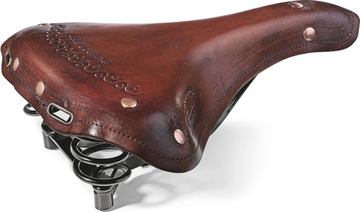 Selle Monte Grappa Charleston Oxford Breiter Sattel mit Feder