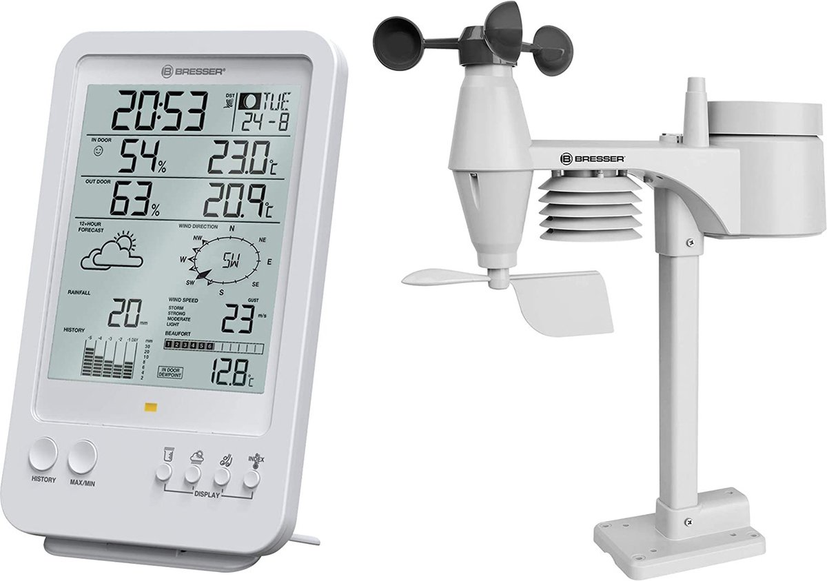 Bresser 5-in-1 HRV-Wetterstation