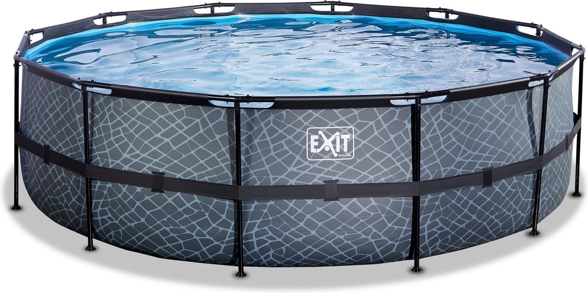 EXIT 488x122 cm - 12V Sandfilter Schwimmbad
