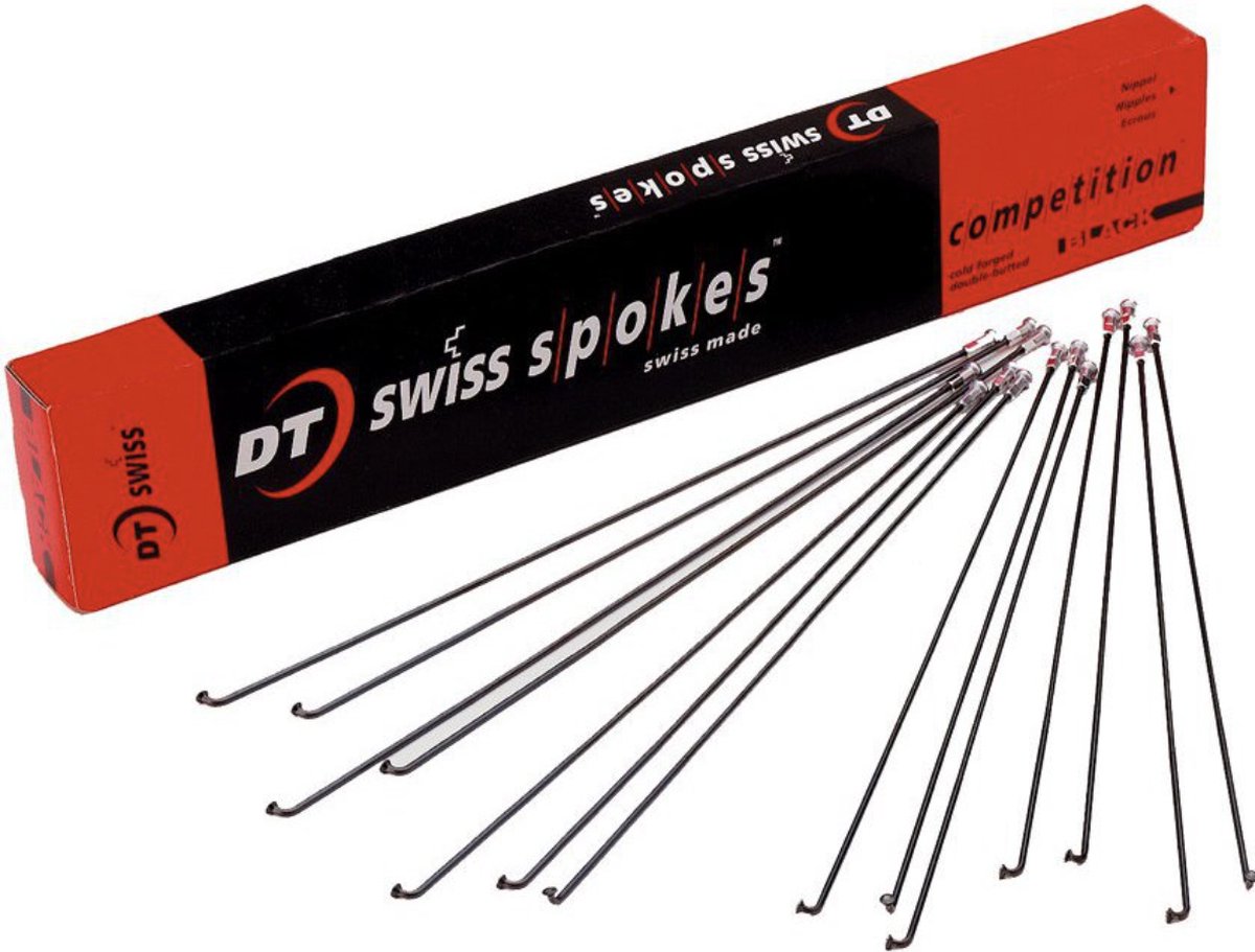 SPEICHE DT COMPETITION 2,0/1,8 254MM VE72 BLACK