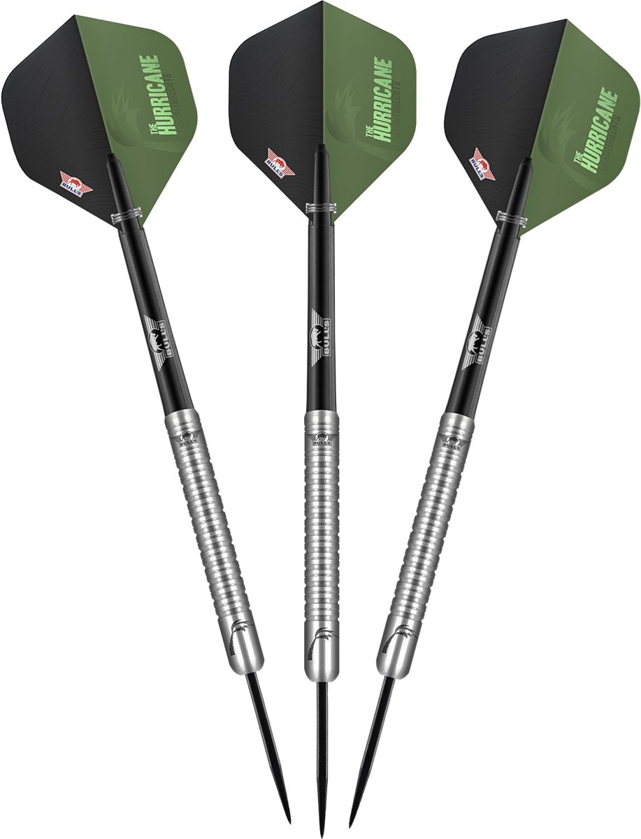 Bull's Kim Huybrechts 80% Plain 22 Gramm Steel Tip Darts