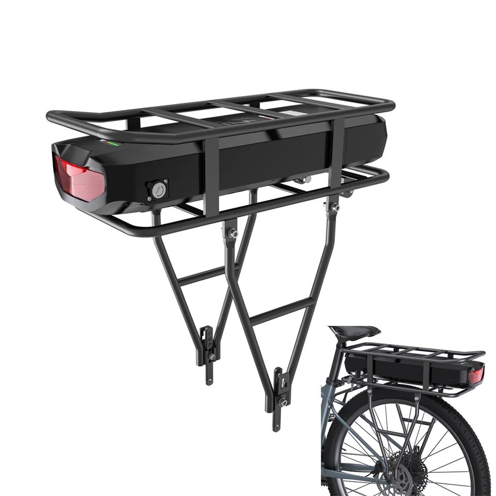 [EU Direct] UNITPACKPOWER R006 36V 17.5AH Heck-Gepäckträger-EBike-Akku mit 3500mAh Akku und 20A BMS-Schutz fürs Radfahre