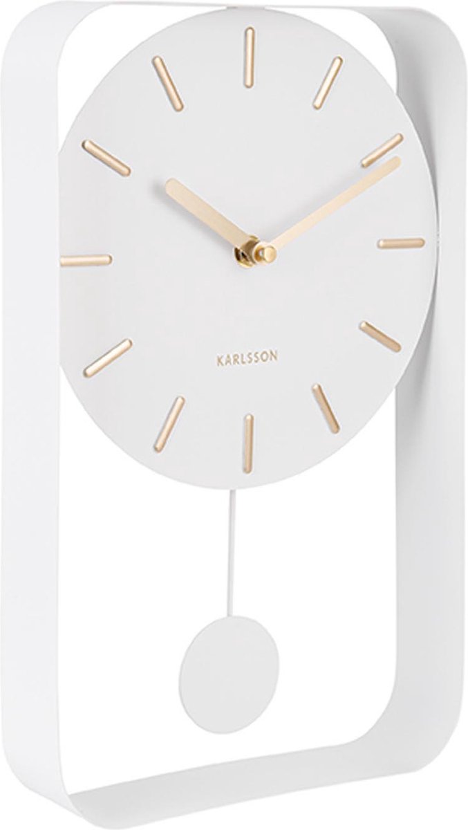 Wanduhr mit Pendel von Karlsson