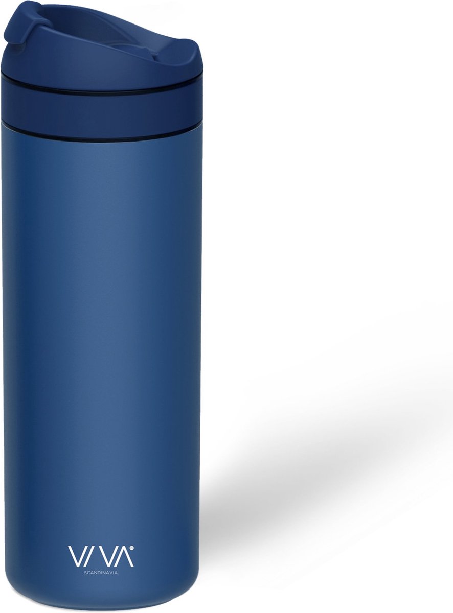 Viva Scandinavia Recharge Pro 460ml blauer Trinkbecher